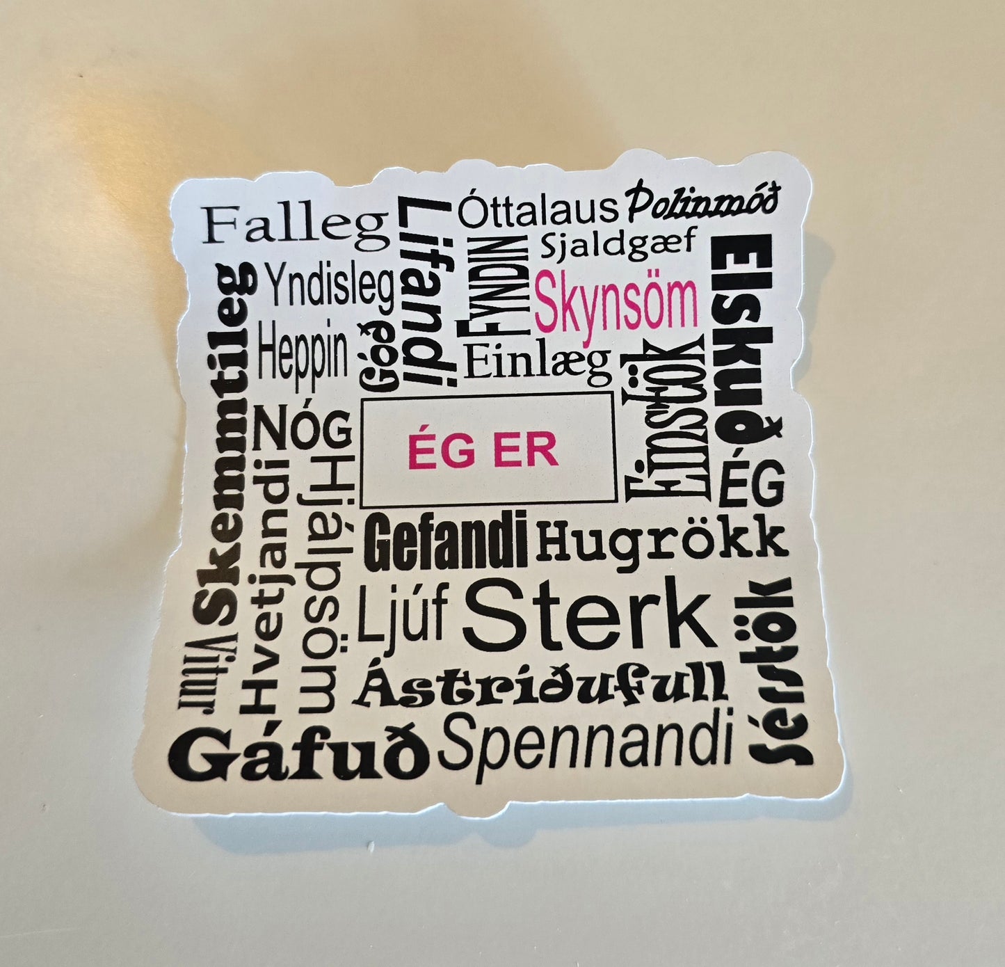 Ég er ... orð