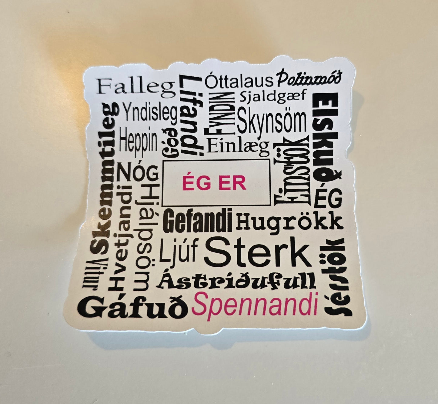 Ég er ... orð