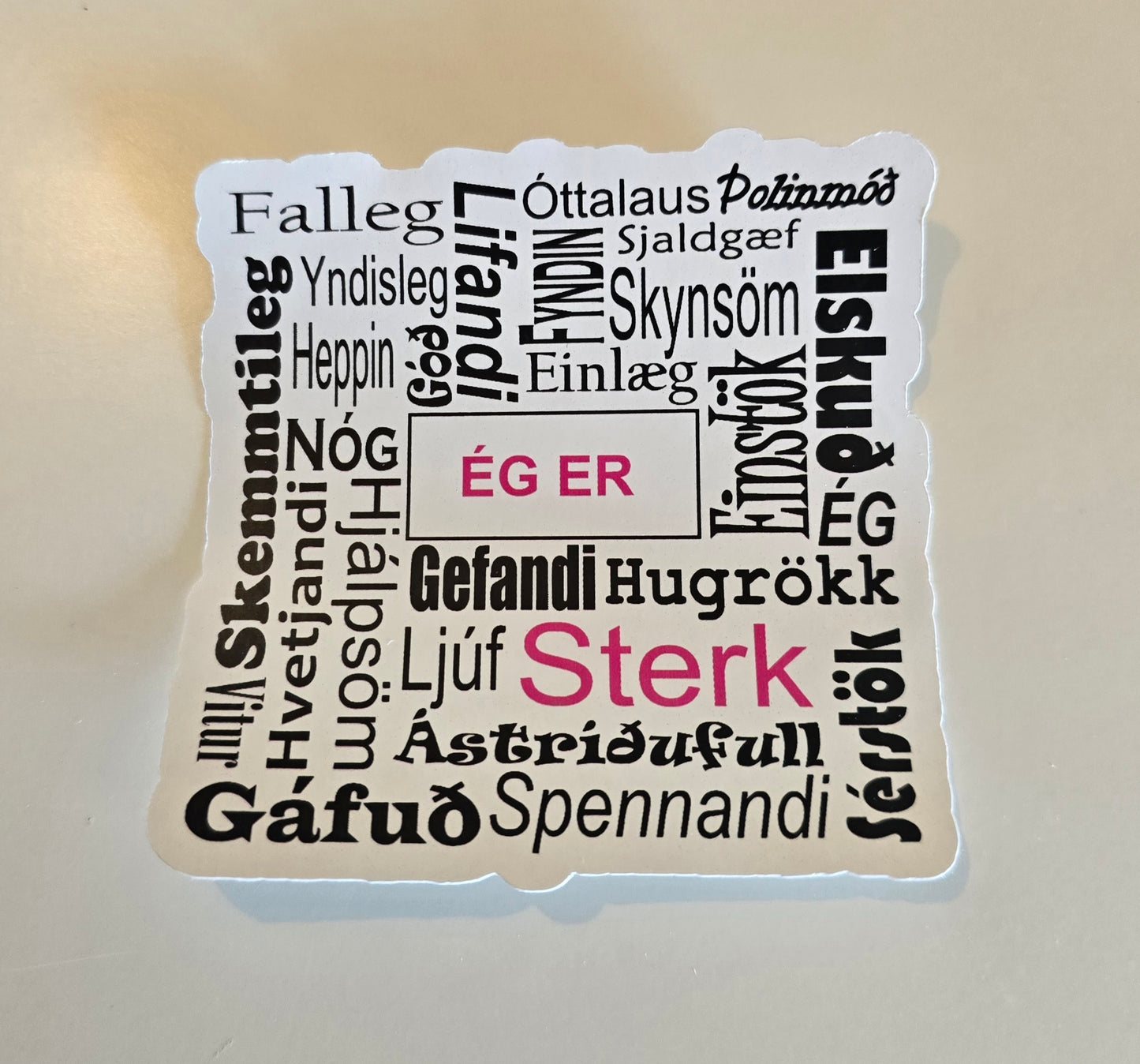 Ég er ... orð
