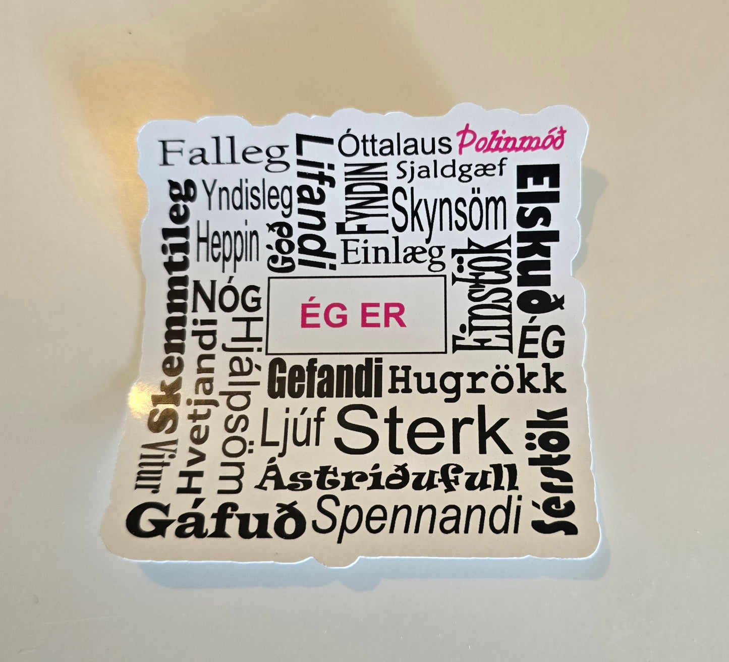 Ég er ... orð