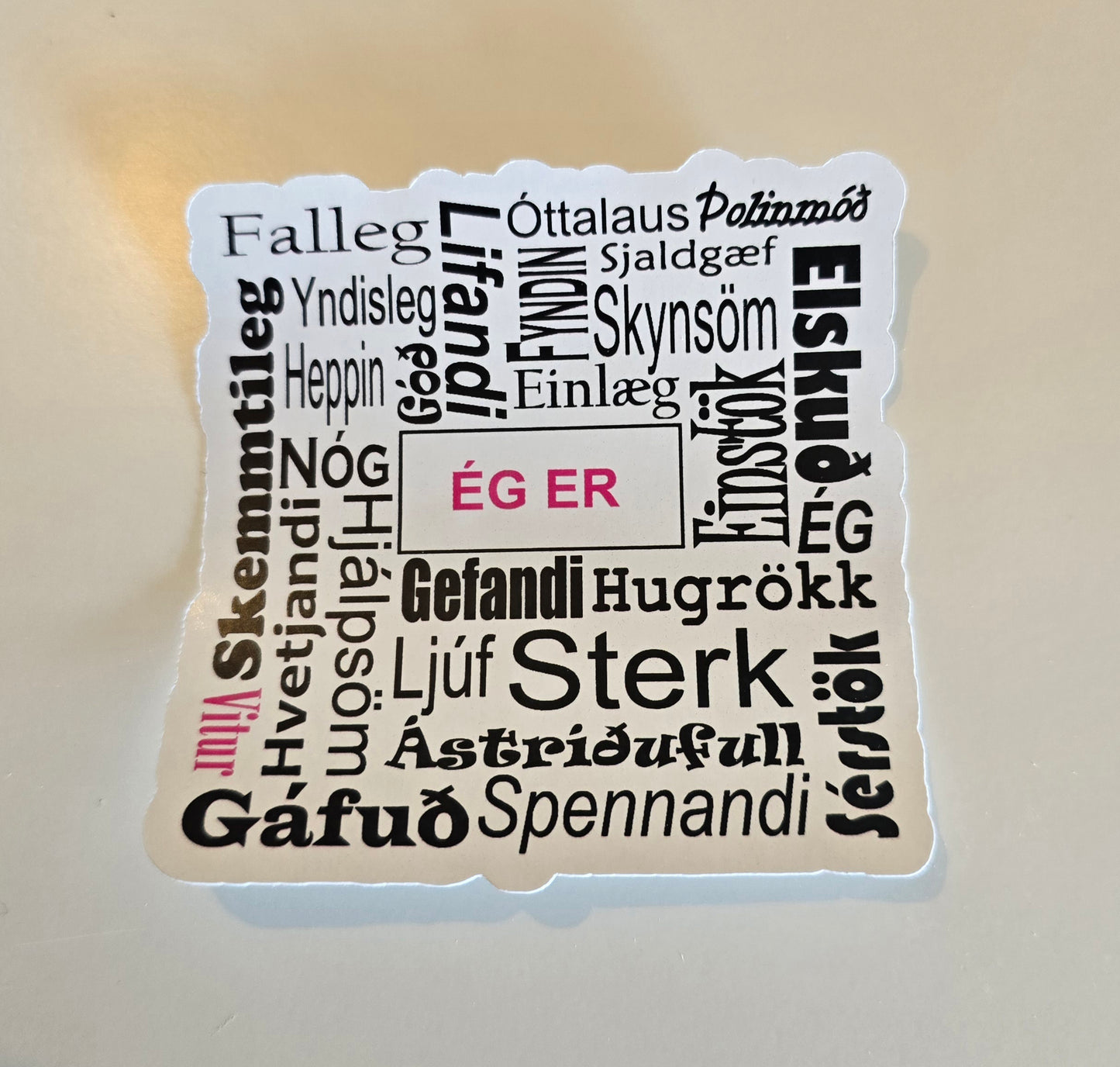 Ég er ... orð