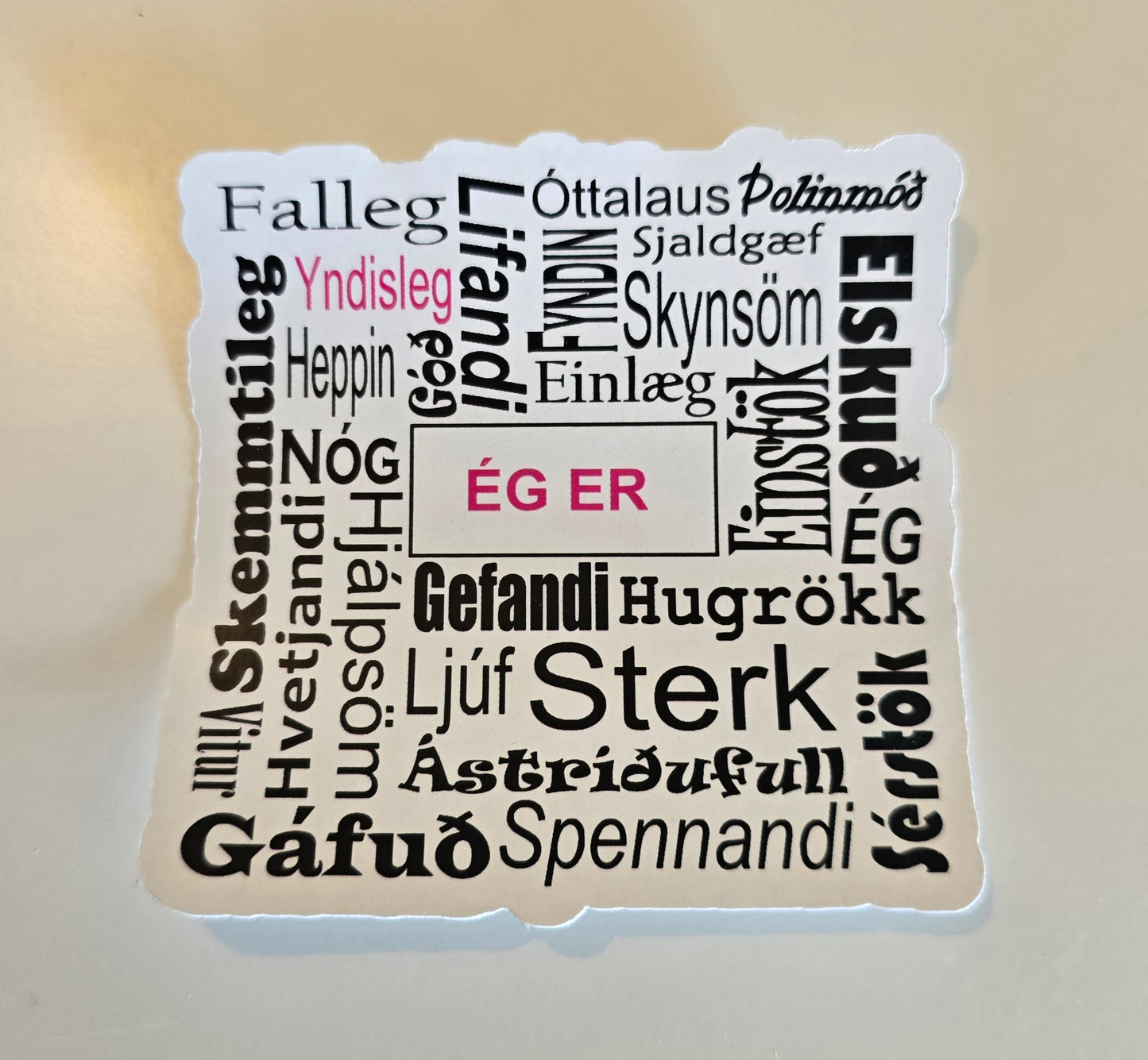 Ég er ... orð