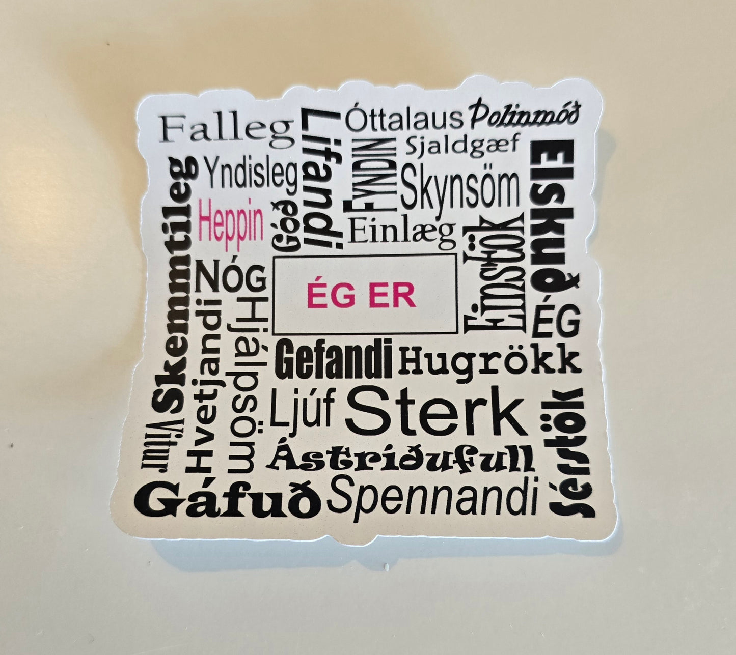 Ég er ... orð
