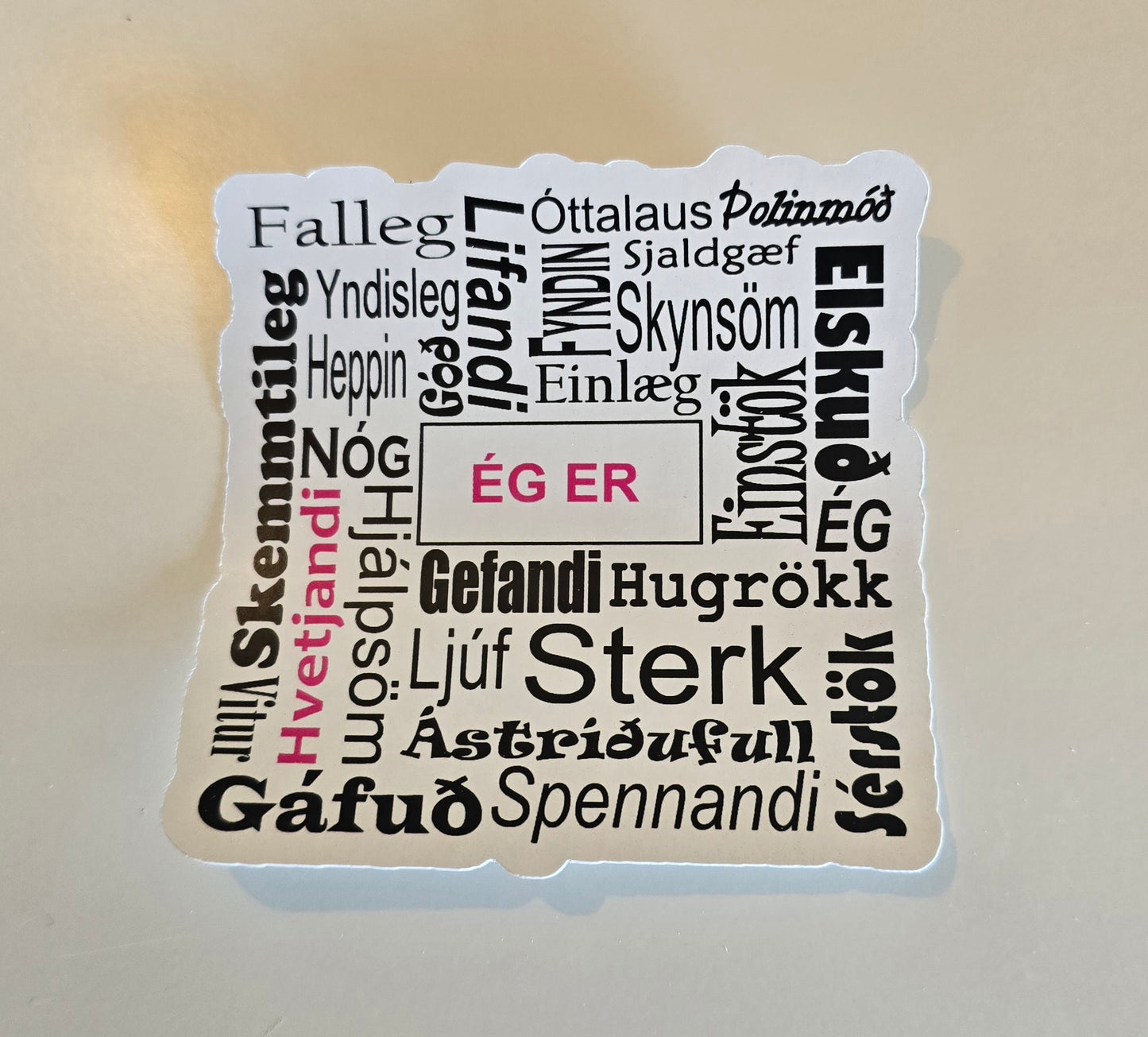 Ég er ... orð