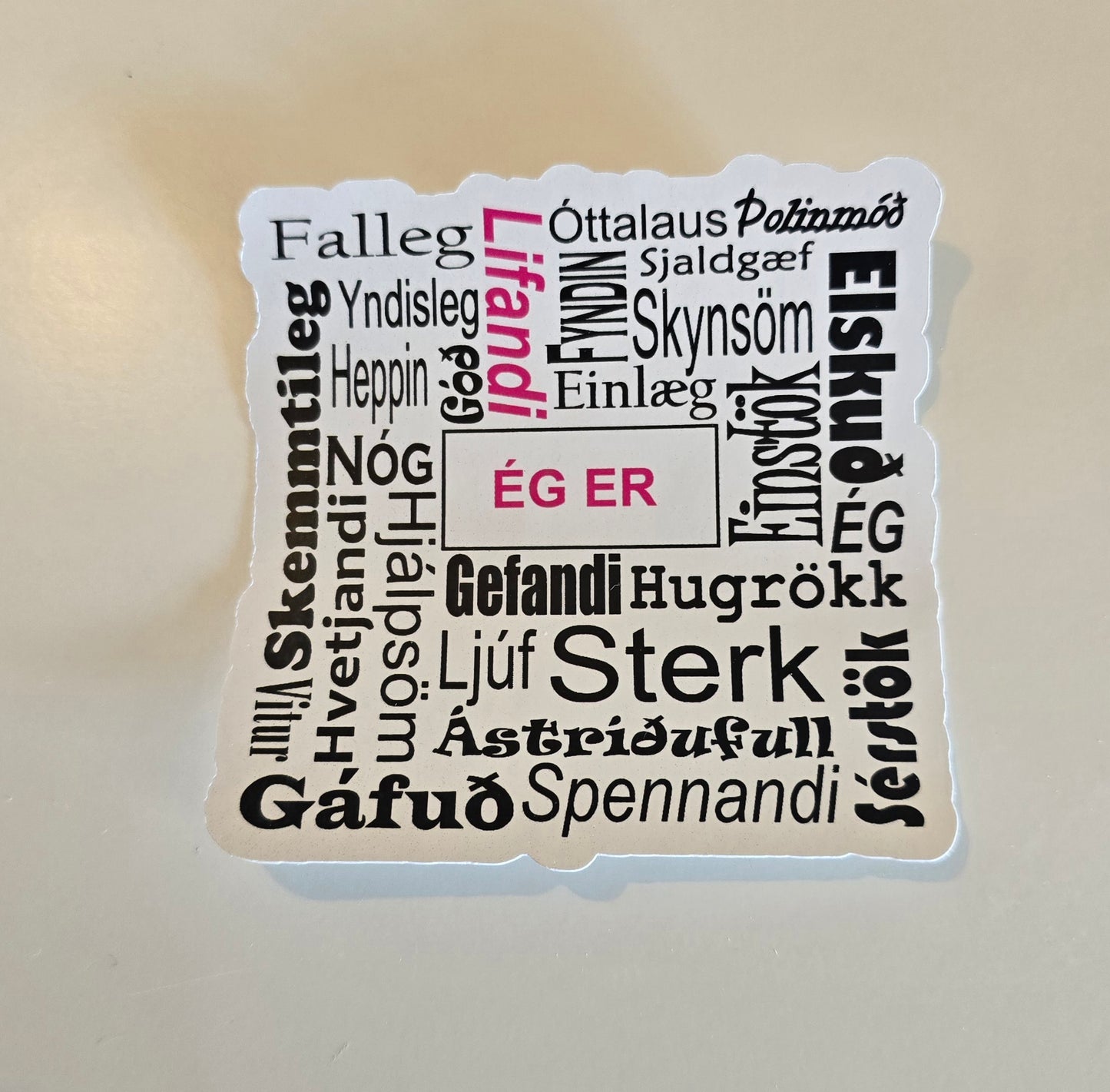 Ég er ... orð