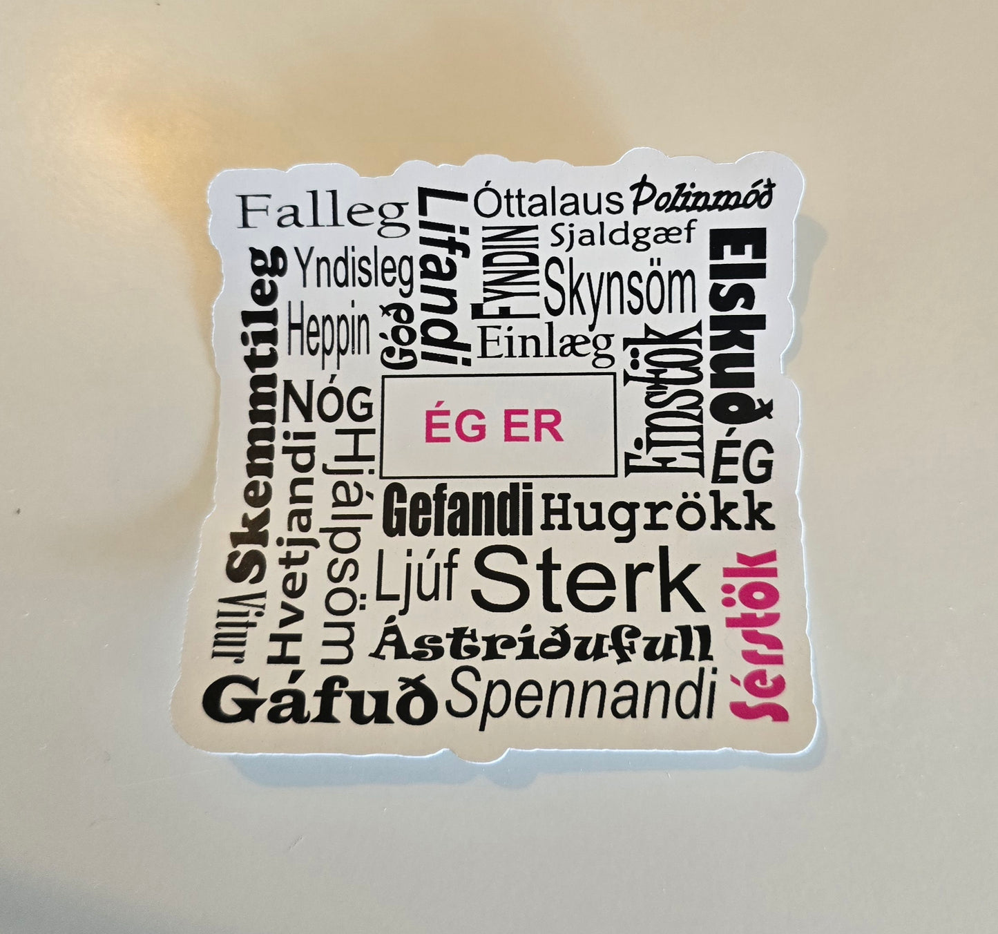 Ég er ... orð