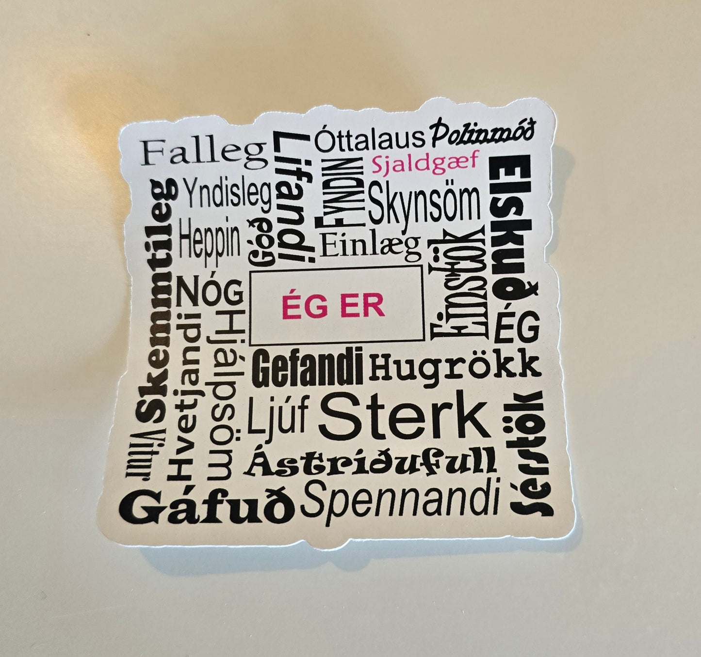Ég er ... orð