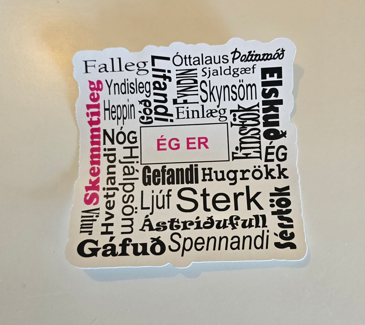 Ég er ... orð
