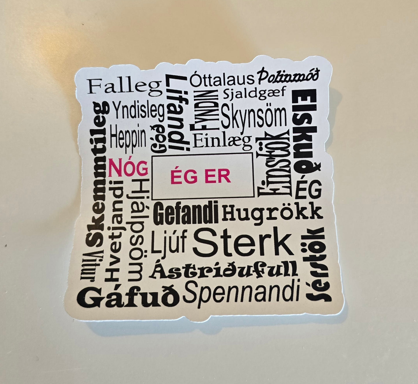 Ég er ... orð