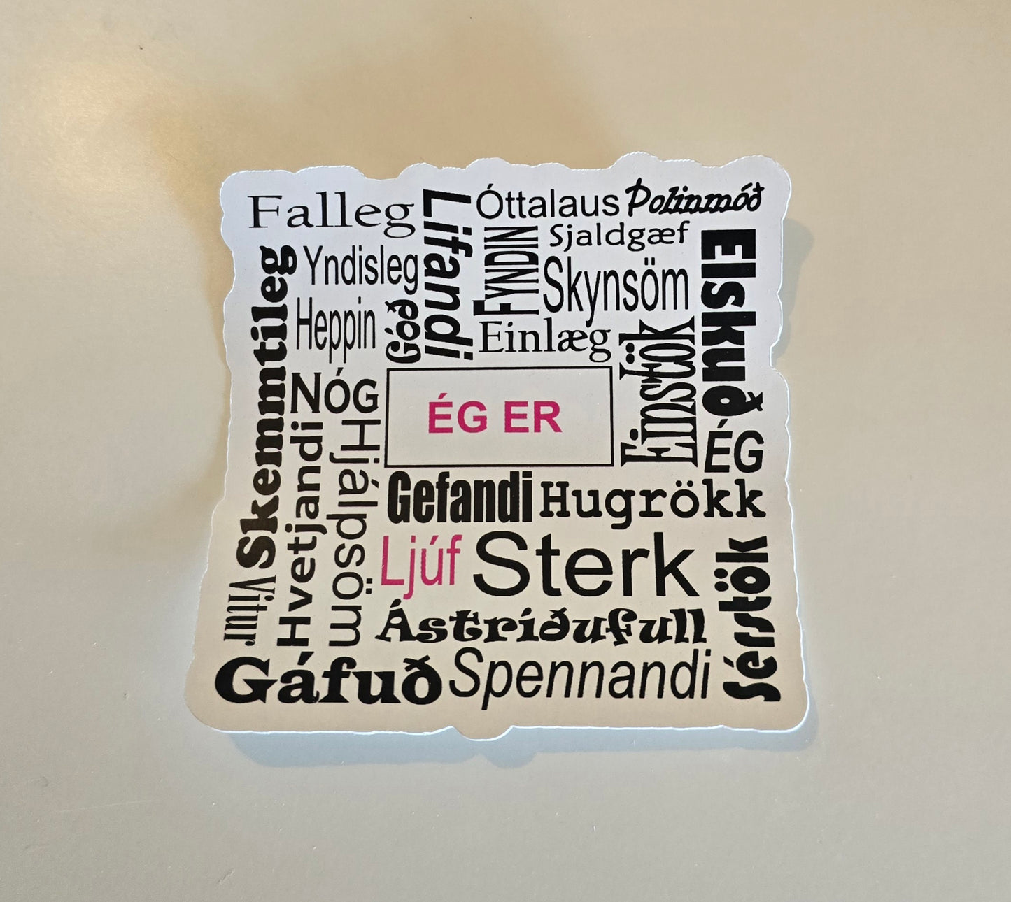 Ég er ... orð