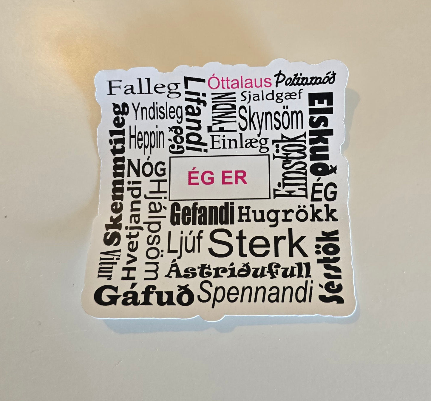 Ég er ... orð