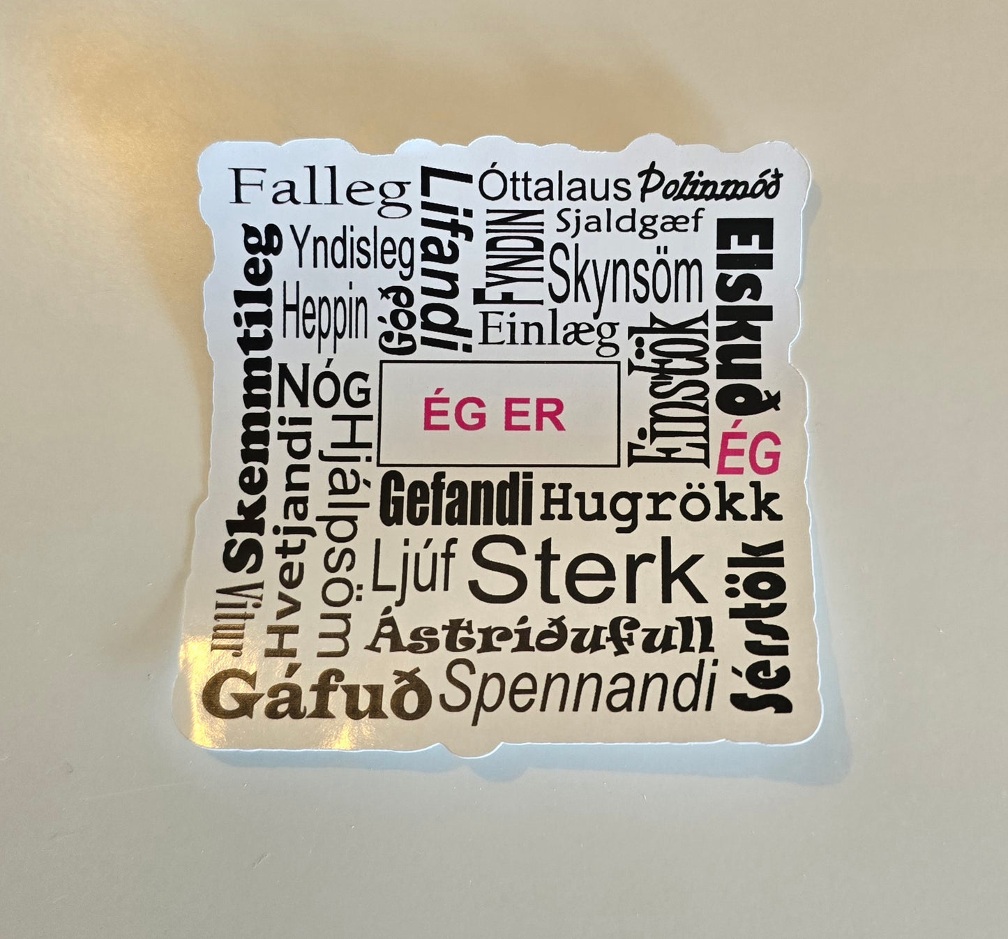 Ég er ... orð