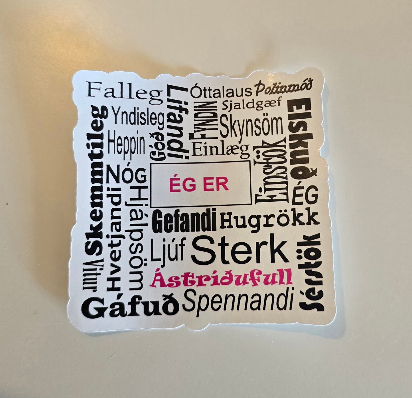 Ég er ... orð