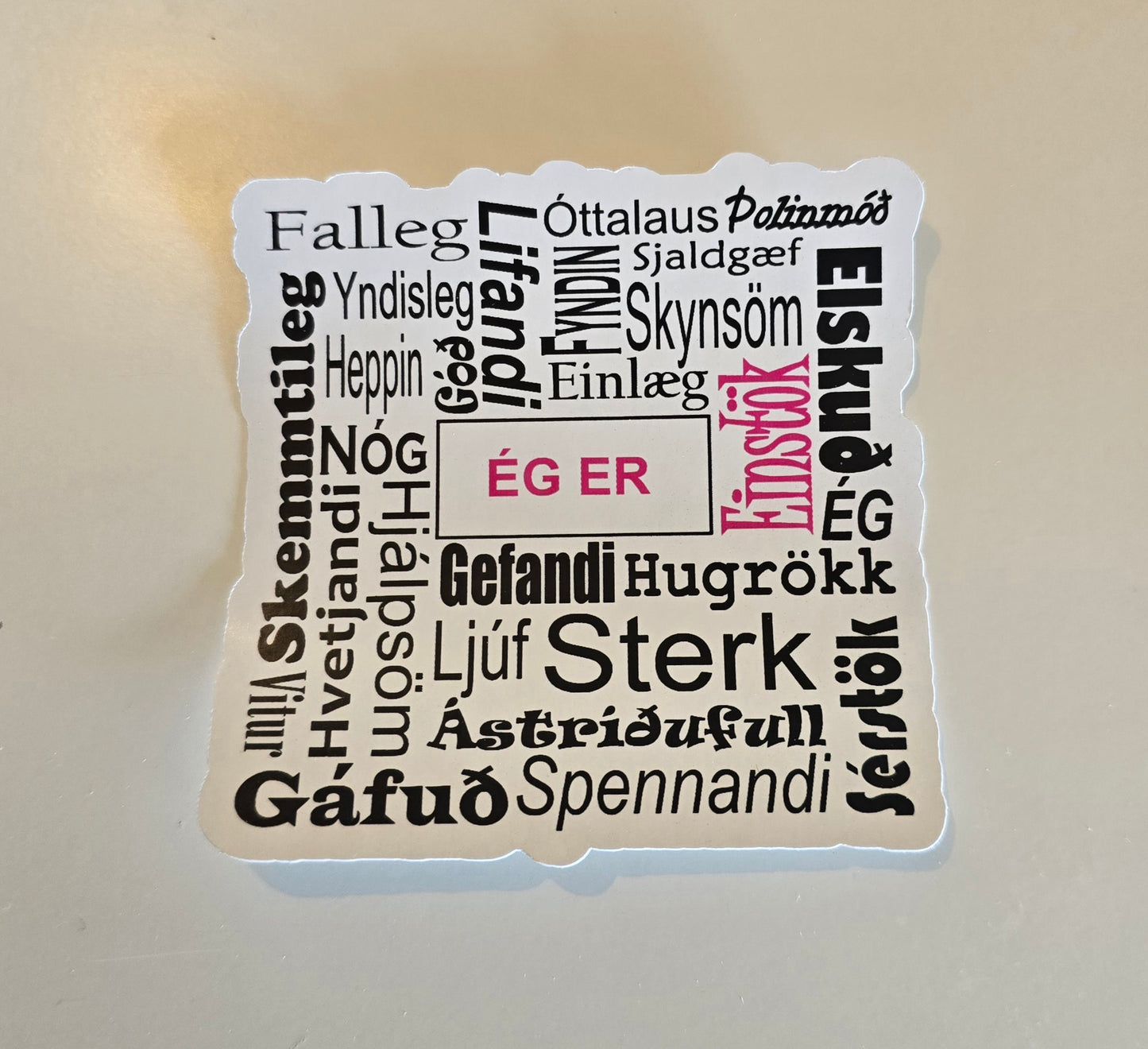 Ég er ... orð