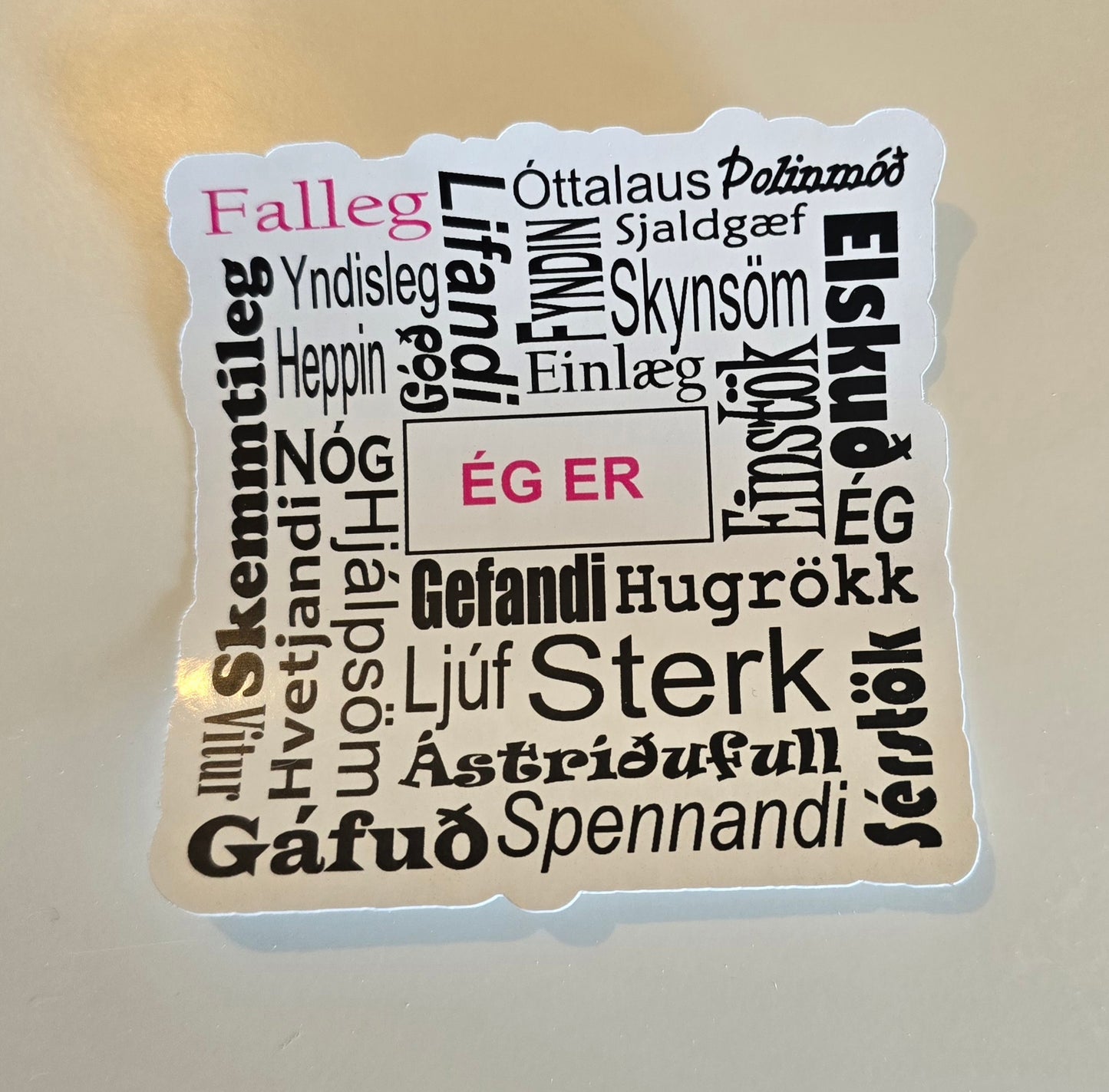 Ég er ... orð