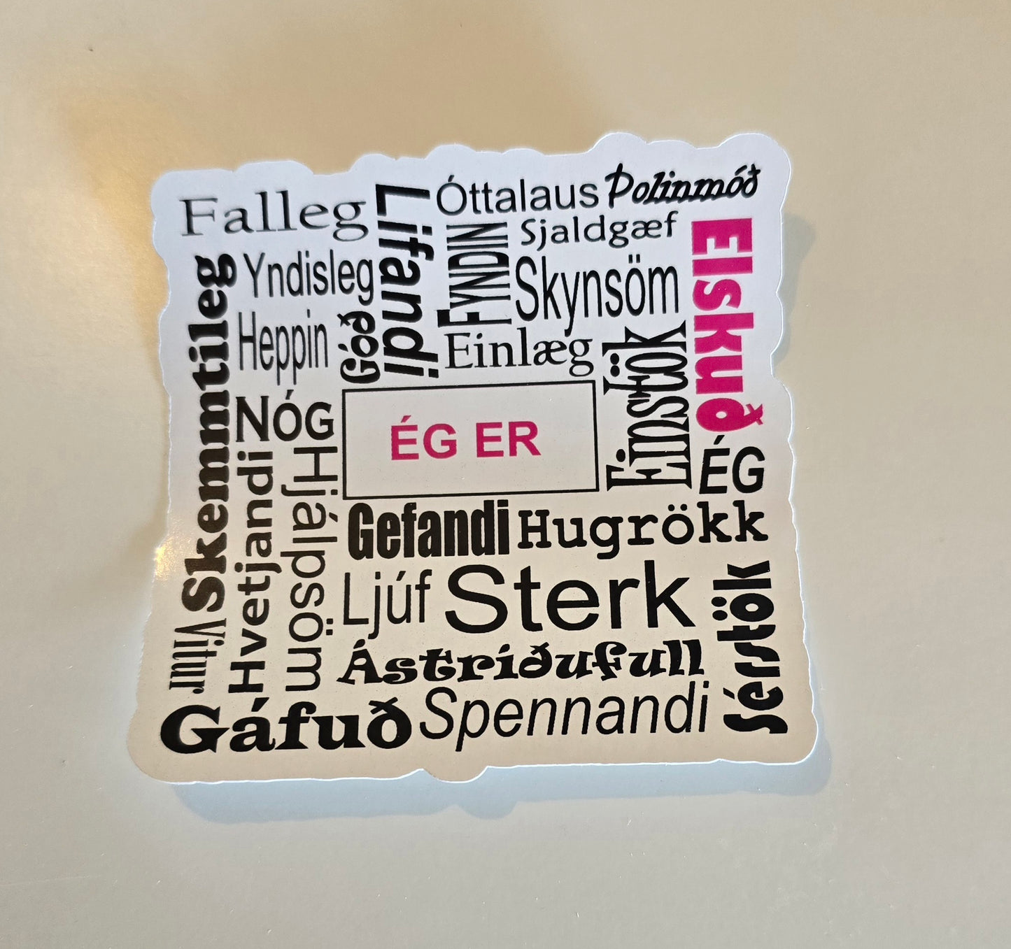 Ég er ... orð