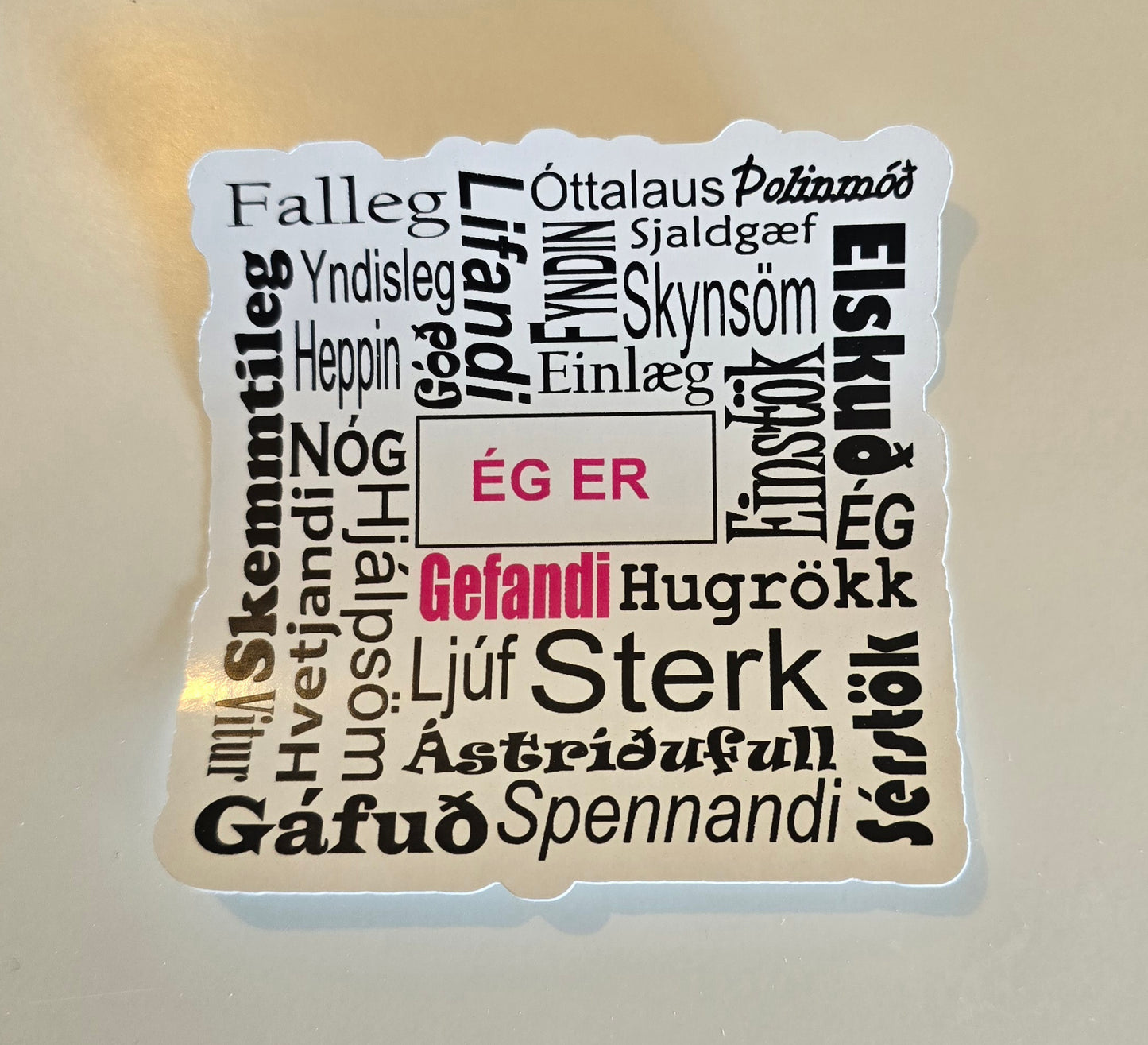 Ég er ... orð