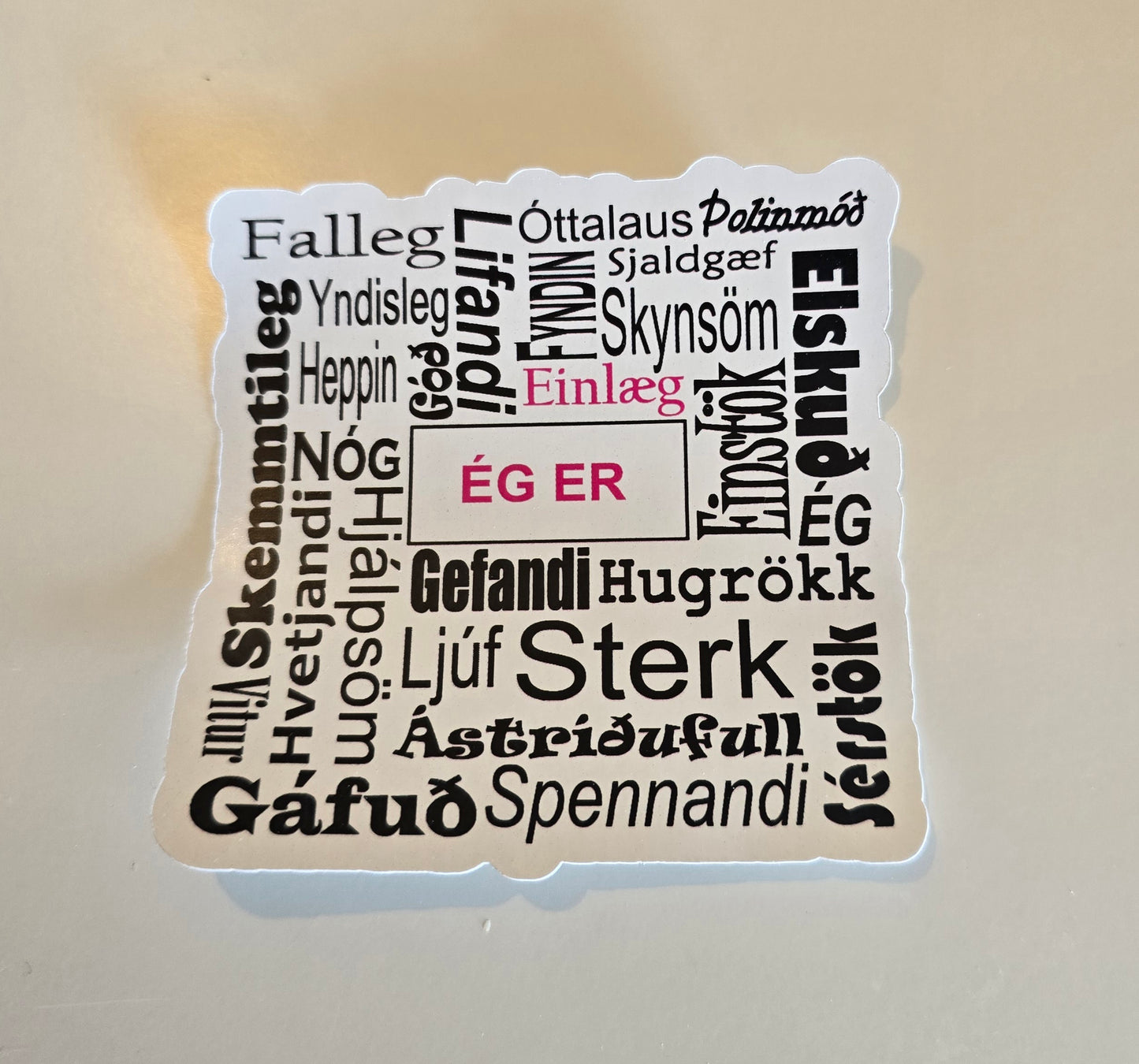 Ég er ... orð