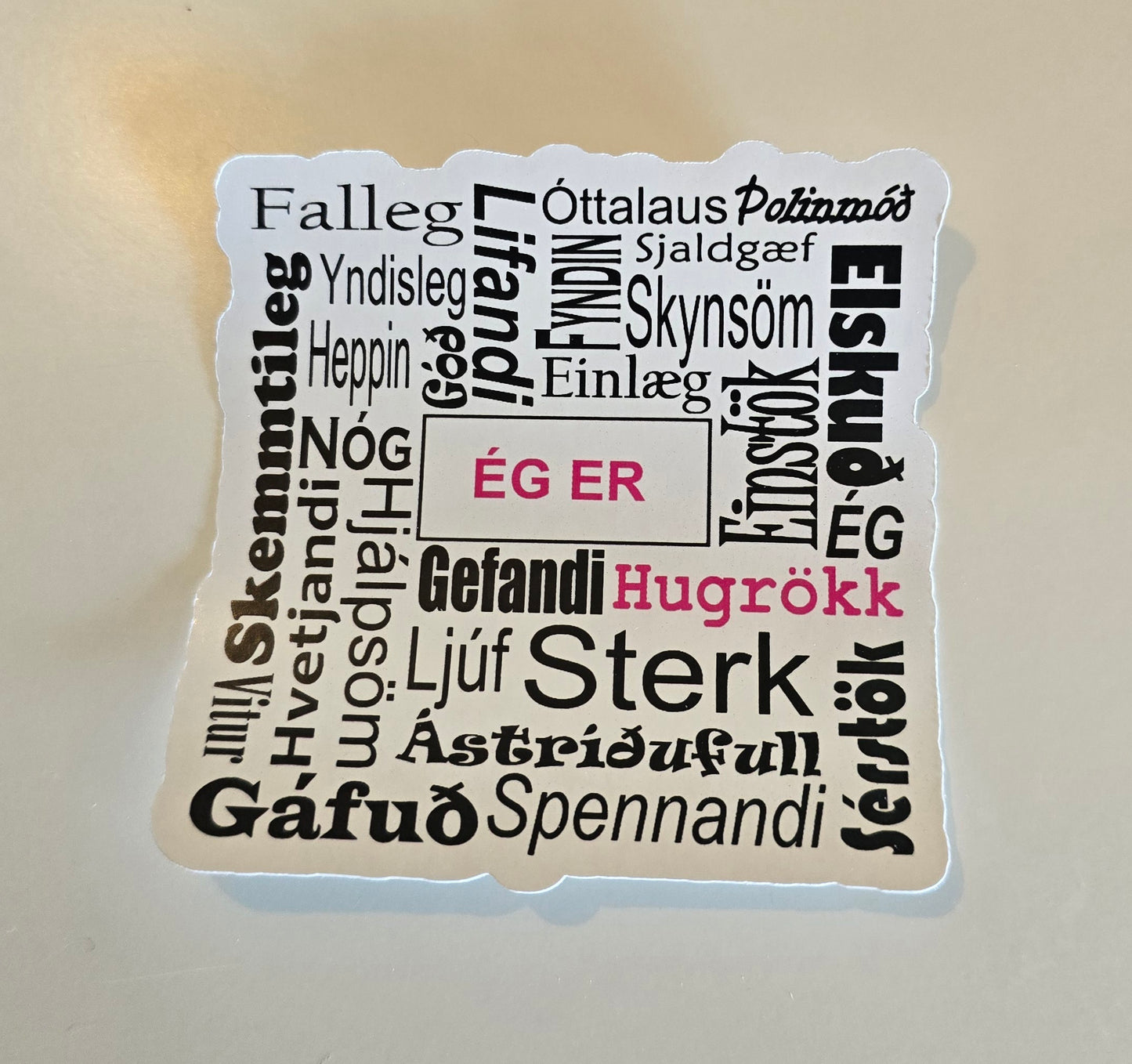 Ég er ... orð