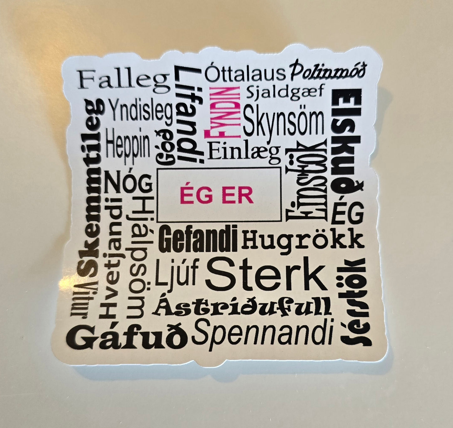 Ég er ... orð