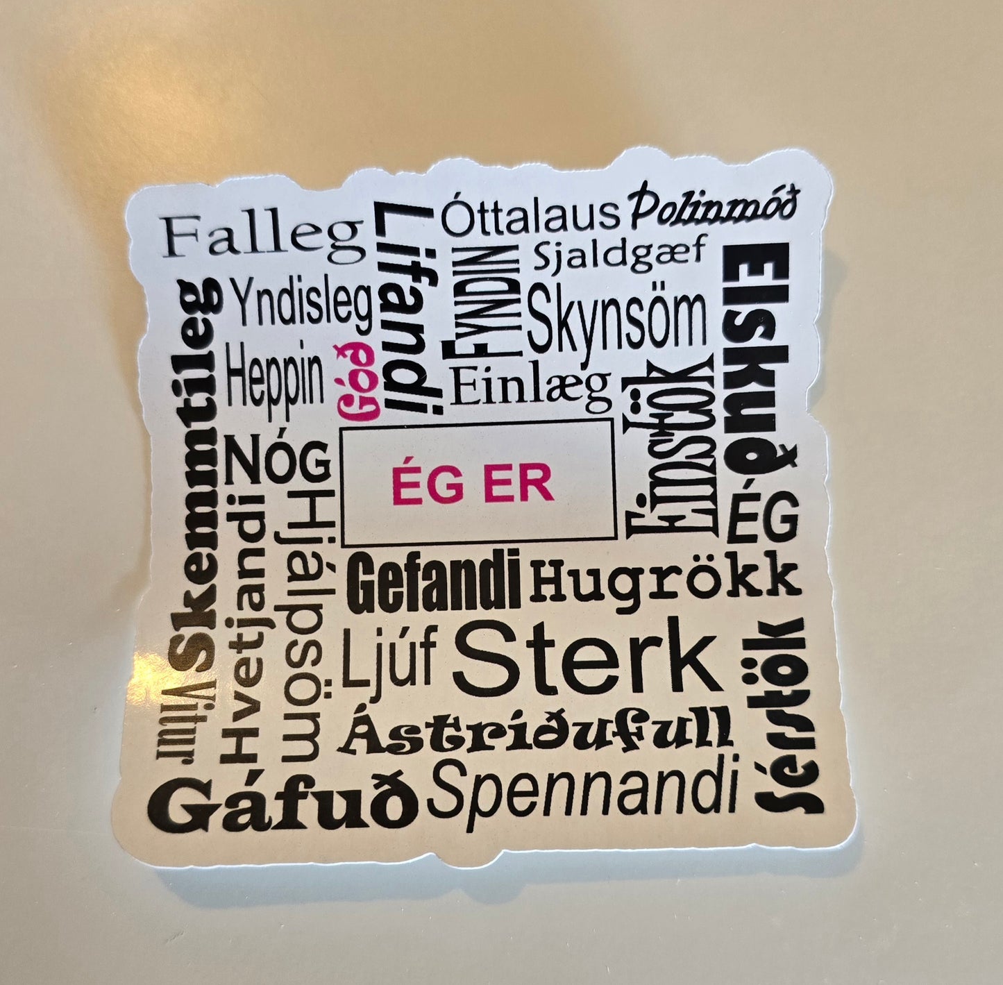Ég er ... orð
